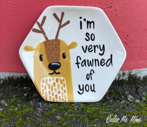Oxford Valley Fawn Plate