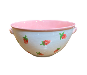 Oxford Valley Strawberry Print Bowl