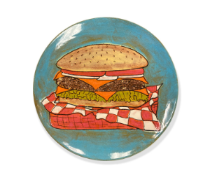 Oxford Valley Hamburger Plate