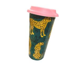 Oxford Valley Cheetah Travel Mug