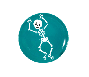 Oxford Valley Jumping Skeleton Plate