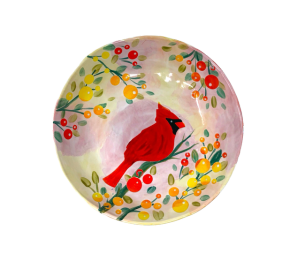 Oxford Valley Cardinal Plate