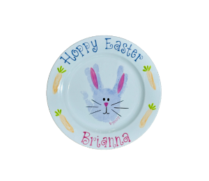 Oxford Valley Easter Bunny Plate