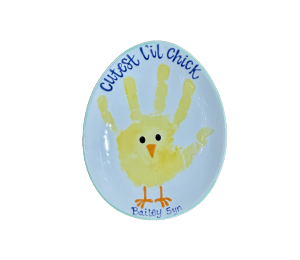 Oxford Valley Little Chick Egg Plate