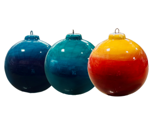 Oxford Valley Jewel Toned Ombre Ornament