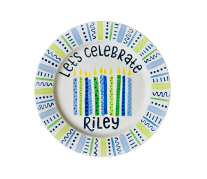 Oxford Valley Let's Celebrate Plate