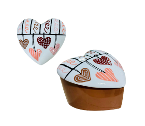 Oxford Valley Heart Slanted Box